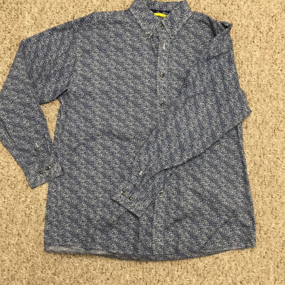 George Strait long sleeve button down shirt